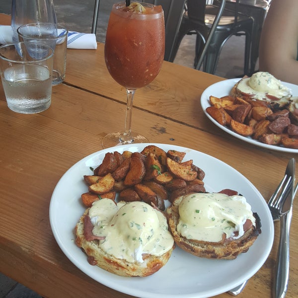 Duck Benedict was very good! Would not recommend the Bloody Mary.