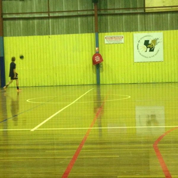 Photo taken at Broadmeadow Basketball Stadium by Hosting I. on 6/18/2014