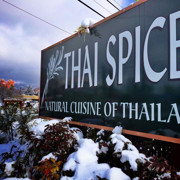 Photo taken at Thai Spices Natural Restaurant by MiMi P. on 1/1/2015