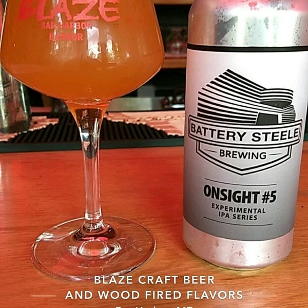 Photo taken at Blaze Craft Beer and Wood Fired Flavors by Jason R. on 5/27/2018