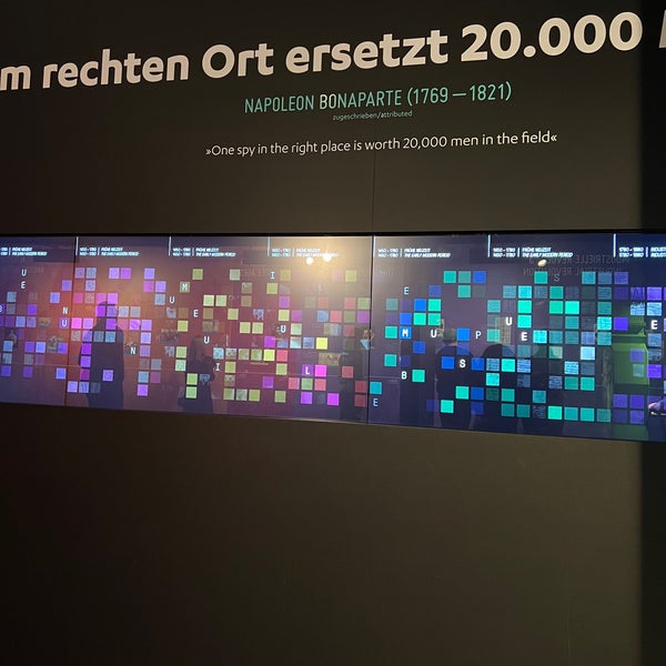 12/30/2021 tarihinde GiTiziyaretçi tarafından Deutsches Spionagemuseum'de çekilen fotoğraf