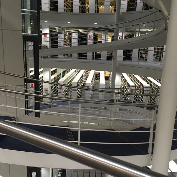 Photo taken at LSE Library by Marilia A. on 10/1/2015