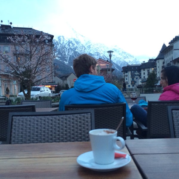 Photo taken at Les Caves Chamonix by Adel A. on 4/6/2014