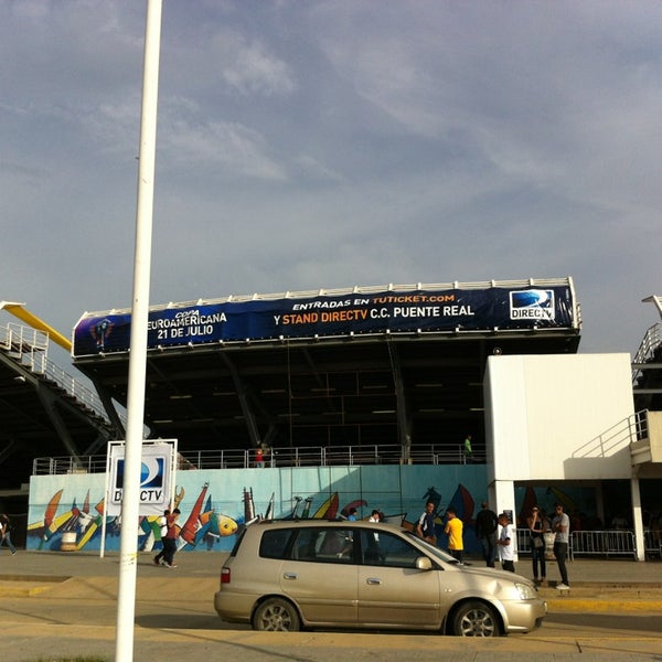 Photo taken at Estadio Olímpico Gral. José Antonio Anzoátegui by Onni H. on 7/21/2013
