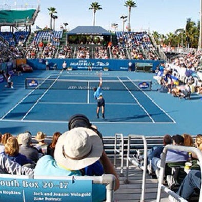 Photo taken at Delray Beach International Tennis Championships (ITC) by Joseph A. on 2/19/2014