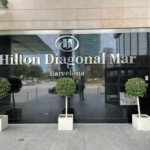 Photo taken at Hilton Diagonal Mar Barcelona by Habib L. on 7/13/2021
