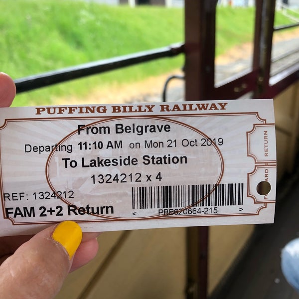 10/21/2019에 𝕋𝕖𝕟 ♥님이 Belgrave Station - Puffing Billy Railway에서 찍은 사진