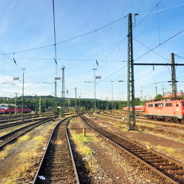 Photo taken at Abstellbahnhof Stuttgart by Andre B. on 8/27/2015