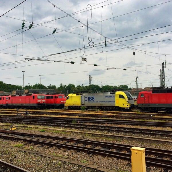 Photo taken at Abstellbahnhof Stuttgart by Andre B. on 6/22/2015