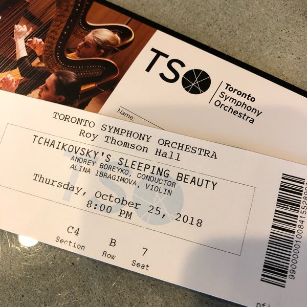 Foto diambil di Toronto Symphony Orchestra oleh Frank C. pada 10/25/2018
