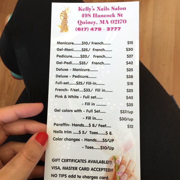 Kelly s nails Wollaston 0 tips
