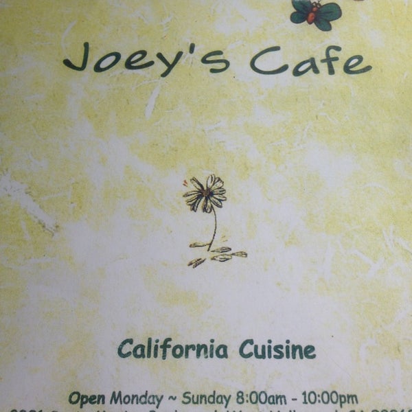 Joey's Cafe 52 tips