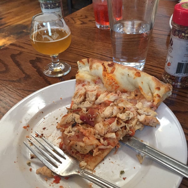 Photo taken at Backcountry Pizza &amp; Tap House by Tom F. on 4/16/2019