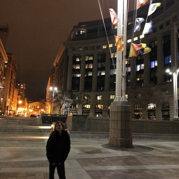 Photo taken at United States Navy Memorial by Stephanie T. on 2/19/2019