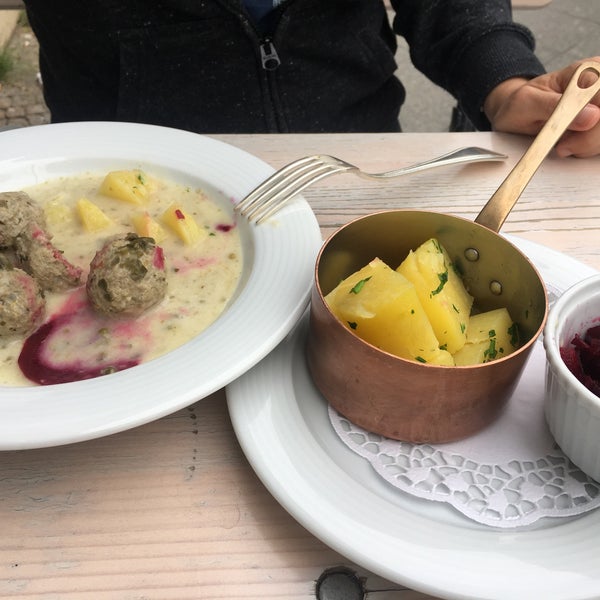 Outstanding food, the best in the area. The mushroom soup is divine, the pork with crackling delicious, and Black Forest cake heavenly. The homemade sorbets are also mind blowingly good. Go here!