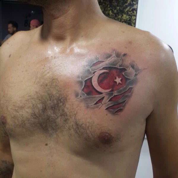 Turkish Flag Tattoos