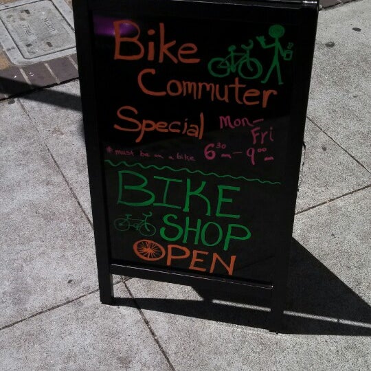 Photo taken at VeloBrews Cafe &amp; Cycling Community Center by Dean Kervin B. on 5/23/2014