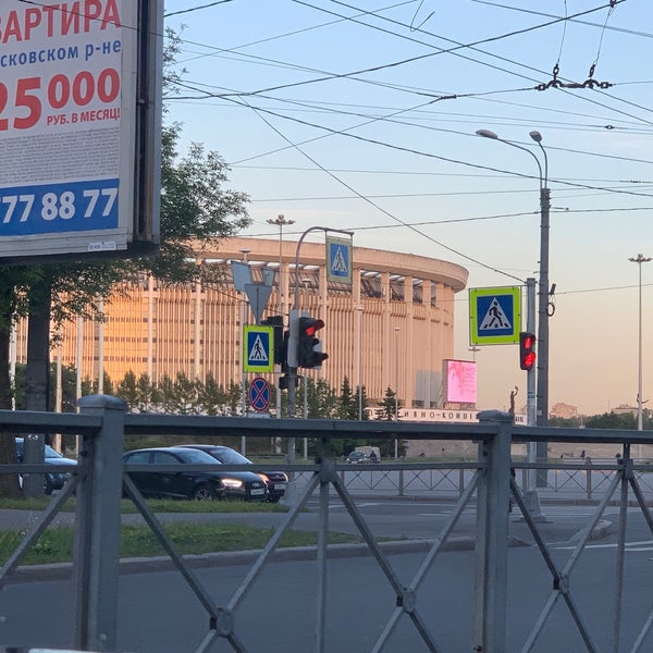 6/3/2019 tarihinde Мария Г.ziyaretçi tarafından Saint Petersburg Sports and Concert Complex'de çekilen fotoğraf