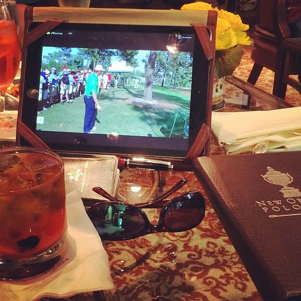 Photo taken at The Polo Club Lounge by Trent M. on 4/11/2014