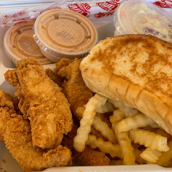 Photo taken at Raising Cane&#39;s Chicken Fingers by Karin H. on 3/1/2020