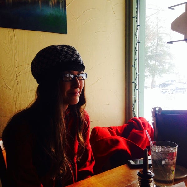 Photo taken at Bambinos Cafe on Delmar by Kyle J. on 1/5/2014