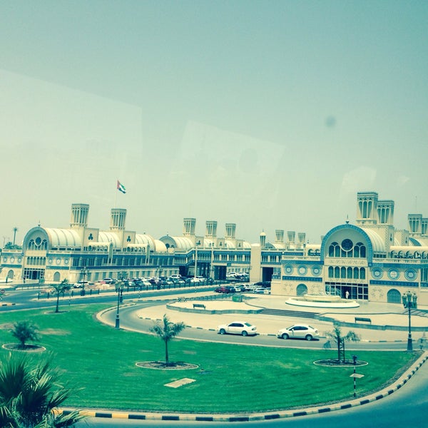 Photo taken at Sharjah Gold Souk (Central Market) by Irina T. on 5/17/2015