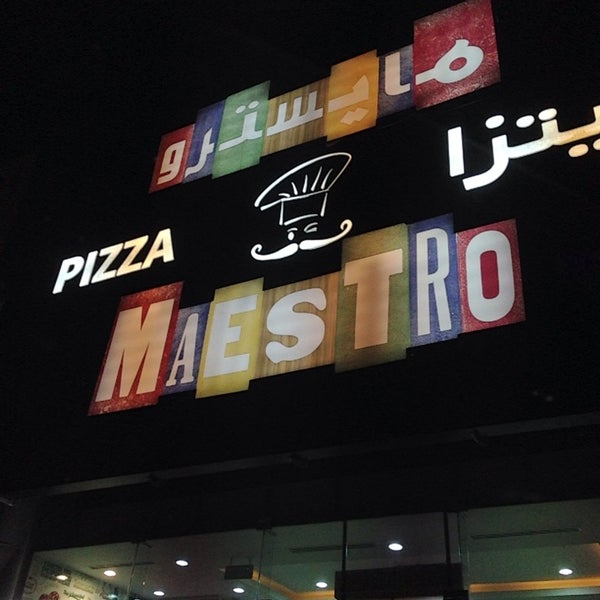 Снимок сделан в Maestro Pizza пользователем Ibrahim A. 1/1/2014