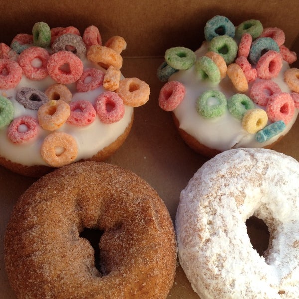 Photo taken at Strange Donuts by Lisa K. on 10/13/2013