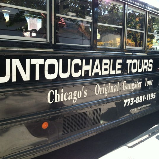 Photo taken at Untouchable Tours - Chicago&#39;s Original Gangster Tour by Briana on 10/8/2012