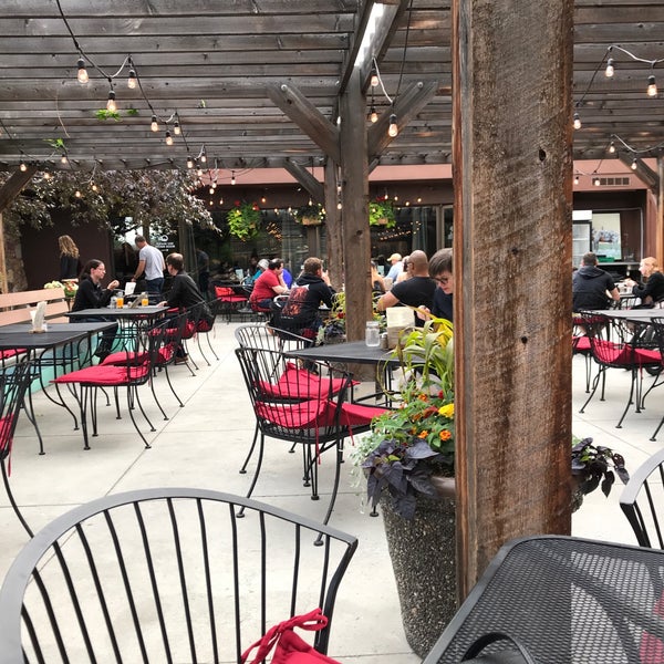 Photo taken at The Noble Pig Brewhouse &amp; Restaurant by Debbie C. on 6/11/2019