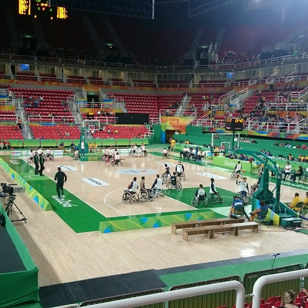 9/15/2016 tarihinde Gustavo H.ziyaretçi tarafından Arena Olímpica do Rio'de çekilen fotoğraf