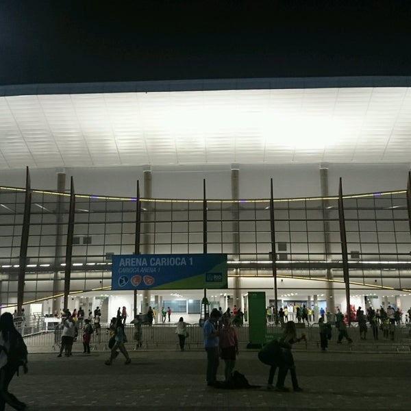 Photo taken at Carioca Arena 1 by Gustavo H. on 9/15/2016