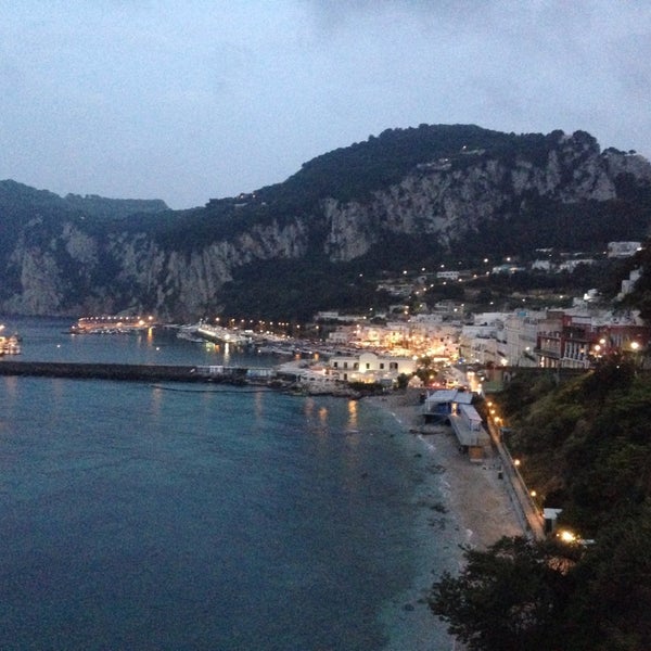 Photo taken at JK Place Capri by Meltem A. on 9/21/2014