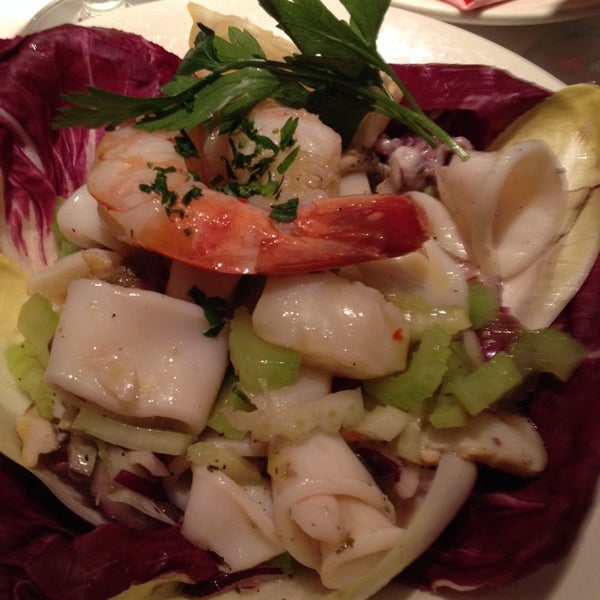 Seafood salad. Very fresh.