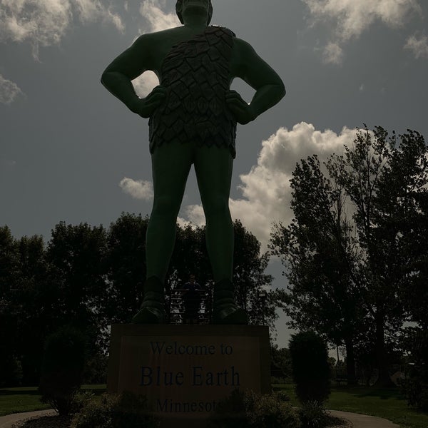 Photo taken at Jolly Green Giant Statue by Jon N. on 8/18/2019