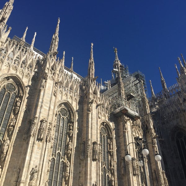 Photo taken at Milan Cathedral by Moonie N. on 2/10/2016