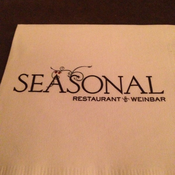 Photo taken at Seasonal Restaurant &amp; Weinbar by Shawn B. on 9/22/2014