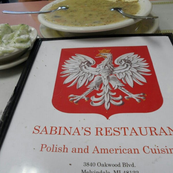 Sabina's Polish Restaurant Eastern European Restaurant in Melvindale