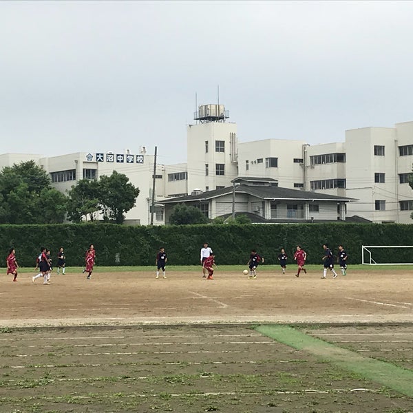 大沼公園サッカーコート Campo De Futebol Em 春日部市