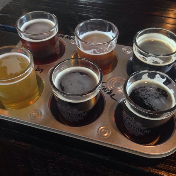 Photo taken at Factotum Brewhouse by Haley T. on 7/22/2015