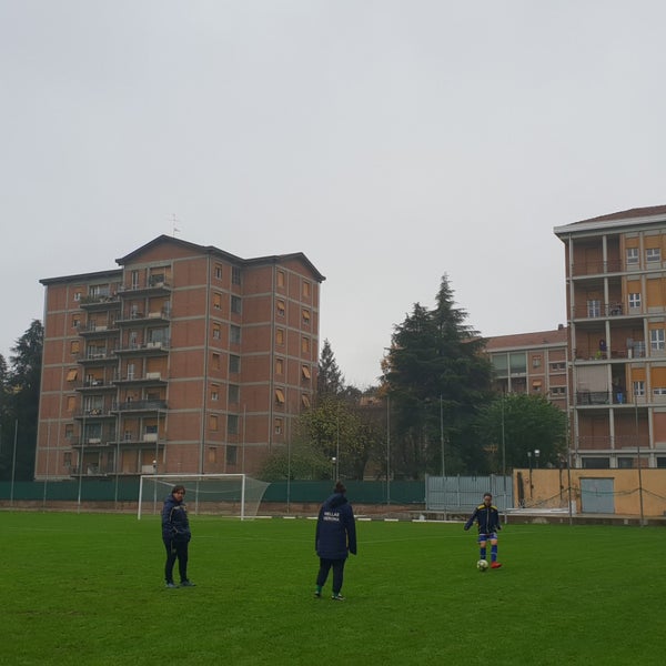 Photo taken at Stadio Mirabello by Brecht S. on 11/24/2018