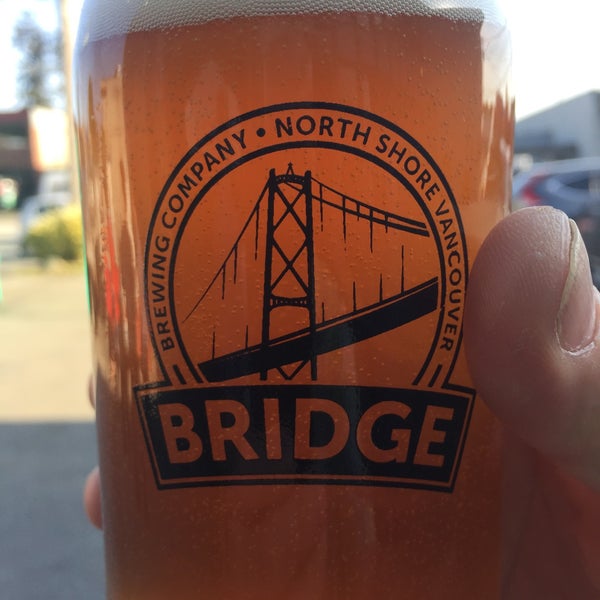 Photo taken at Bridge Brewing Company by Richard F. on 5/9/2015