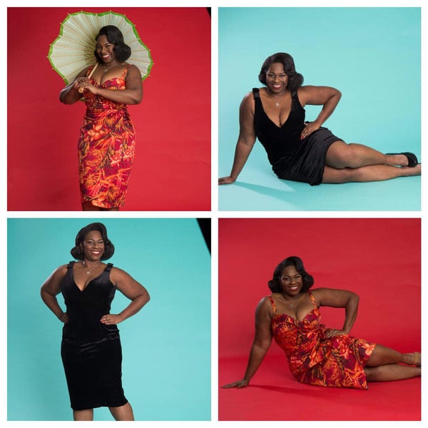 Pinup girl top clothing closing