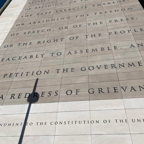 Photo taken at Newseum by Gabe T. on 11/3/2019