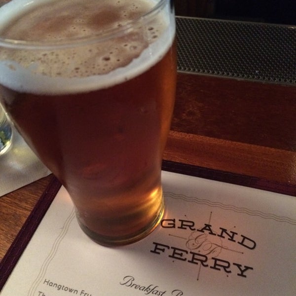 Photo taken at Grand Ferry Tavern by //sarah on 6/8/2014