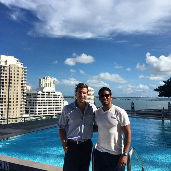 Photo taken at Viceroy Miami Hotel Pool by TheTroyReport on 9/29/2014