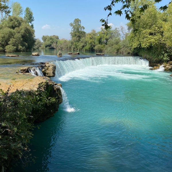 Photo taken at Manavgat Waterfall by Selçuk A. on 8/29/2023