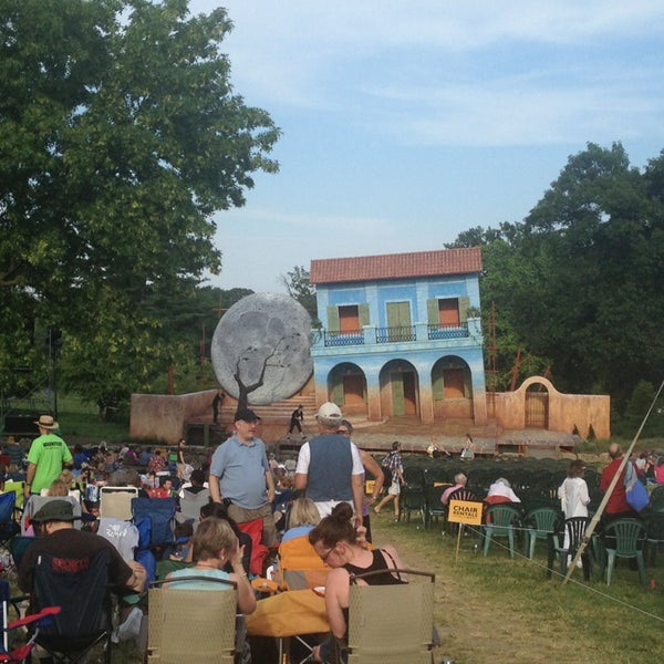 Photo taken at Shakespeare in the Park by Nicholas G. on 6/14/2013