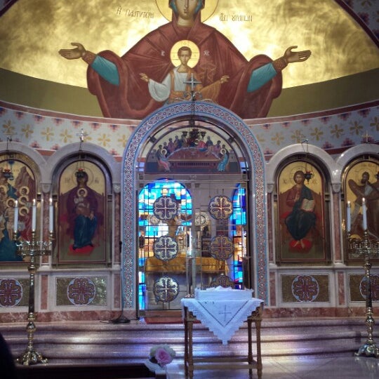 Анахайм, CA, st. john the baptist greek orthodox church,st. joh...
