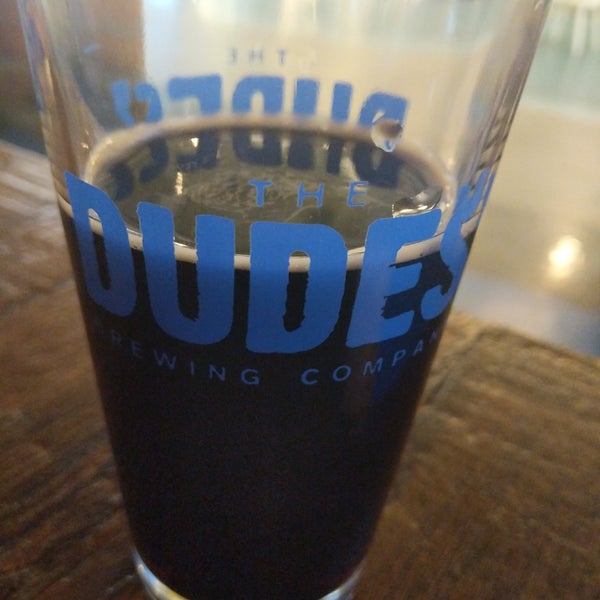Photo taken at The Dudes&#39; Brewing Co. by Abhinav M. on 4/17/2018